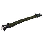 Sport si Outdoor - Accesorii si echipamente sportive - Sporturi extreme si supravietuire - Kituri supravietuire - Bratara supravietuire IdeallStore®, Military Surplus, paracord, 26 cm, verde - Infinity.ro