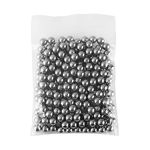 Sport si Outdoor - Accesorii si echipamente sportive - Sporturi de precizie - Set 100 bile metalice IdeallStore®, Precision Target, airsoft si prastie, 6 mm, 0.75g, argintiu - Infinity.ro