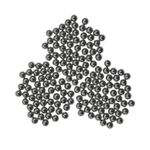 Sport si Outdoor - Accesorii si echipamente sportive - Sporturi de precizie - Set 100 bile metalice IdeallStore®, Precision Target, pentru airsoft si prastie, 7 mm, 0.75g, argintiu - Infinity.ro