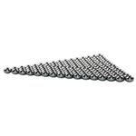 Sport si Outdoor - Accesorii si echipamente sportive - Sporturi de precizie - Set 100 bile metalice IdeallStore®, Precision Target, pentru airsoft si prastie, 7 mm, 0.75g, argintiu - Infinity.ro