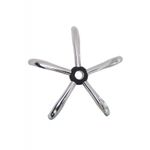 Casa si Gradina - Mobilier - Feronerie si accesorii mobila - Baza metalica pentru scaun directorial, 58 cm, argintie - Infinity.ro