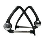 Casa si Gradina - Mobilier - Feronerie si accesorii mobila - Set doua brate, manere, scaun directorial, design clasic, metal, negre - Infinity.ro