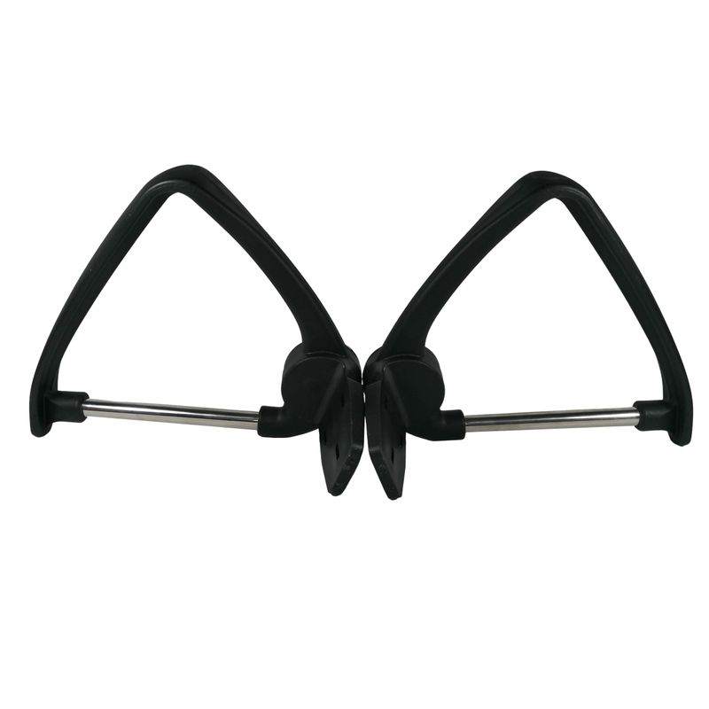 Casa si Gradina - Mobilier - Feronerie si accesorii mobila - Set doua brate, manere, scaun directorial, design clasic, metal, negre - Infinity.ro
