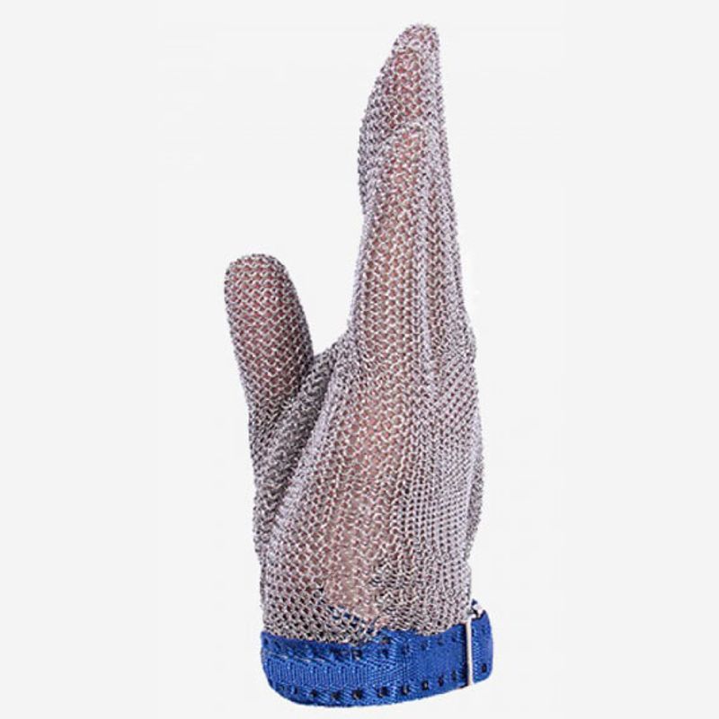 Casa si Gradina - Constructii - Echipamente de lucru - Manusi protectia muncii - Manusa dubla de protectie IdeallStore®, Schutzender Helfer, marime L, otel inoxidabil, argintiu - Infinity.ro