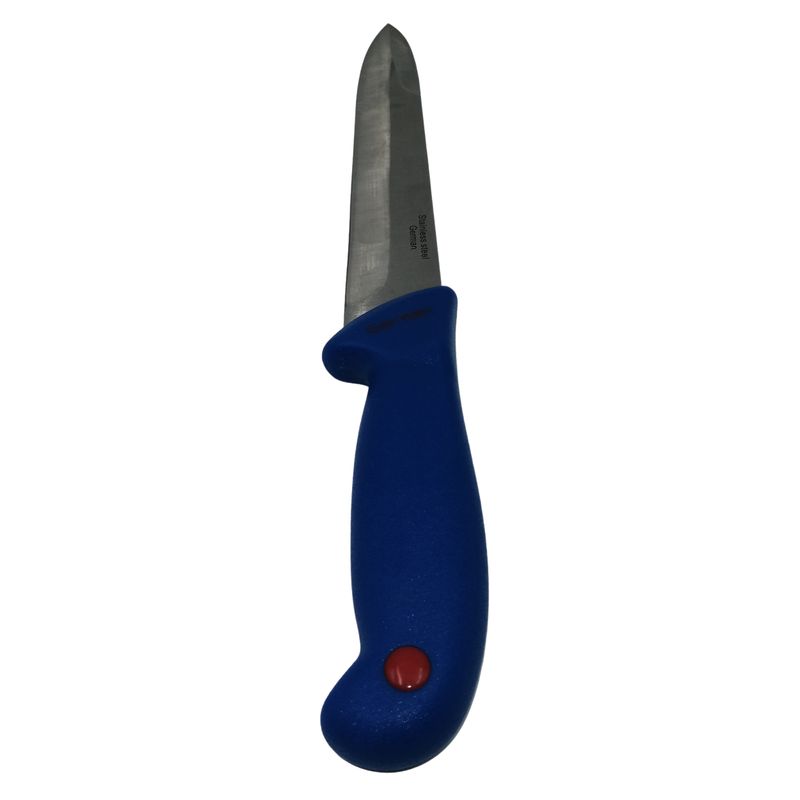 Casa si Gradina - Bucatarie si vesela - Vesela si tacamuri - Cutite si seturi de cutite - Set trei cutite de injunghiat IdeallStore®, Chef's Blade, otel inoxidabil, 32 cm, albastru - Infinity.ro