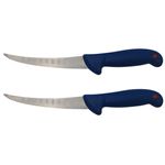 Casa si Gradina - Bucatarie si vesela - Vesela si tacamuri - Cutite si seturi de cutite - Set doua cutite de filetat IdeallStore®, Chef's Knife, otel inoxidabil, 30 cm, argintiu - Infinity.ro