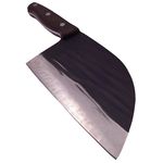 Casa si Gradina - Bucatarie si vesela - Vesela si tacamuri - Cutite si seturi de cutite - Cutitul bucatarului IdeallStore®, lucrat manual, Chef Helper, 29.5 cm, otel inoxidabil, 680 g, negru - Infinity.ro