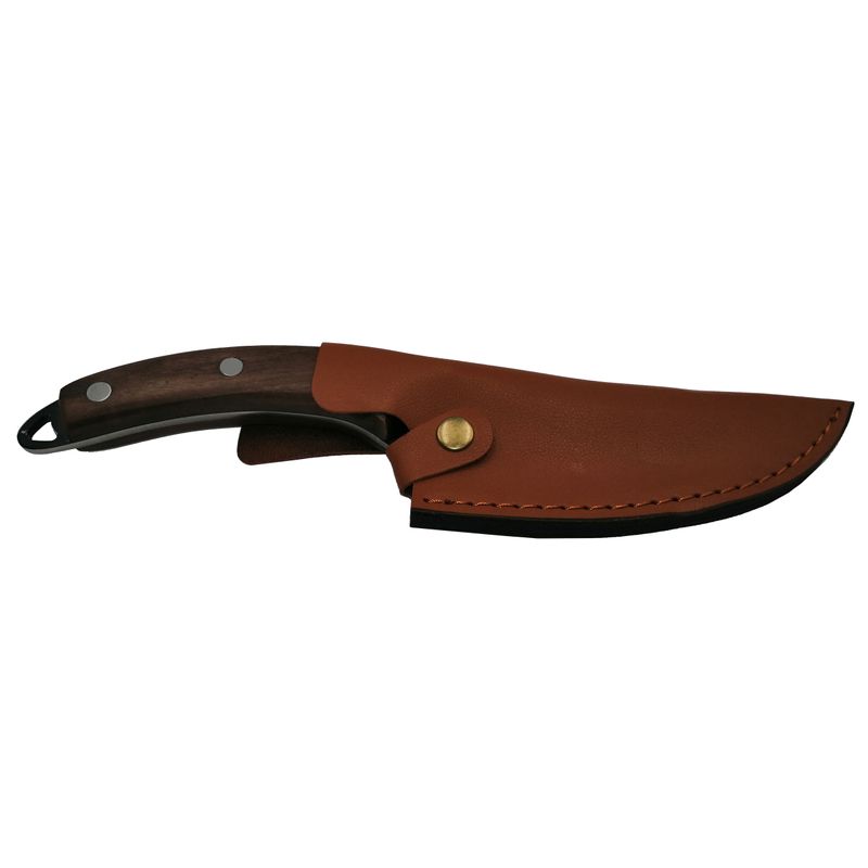 Casa si Gradina - Bucatarie si vesela - Vesela si tacamuri - Cutite si seturi de cutite - Set doua cutite de bucatarie IdeallStore®. Japanese Chef, lucrate manual, otel, maner lemn, 27.5 cm - Infinity.ro