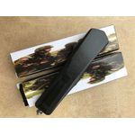 Sport si Outdoor - Camping - Cutite, bricege si accesorii - Cutite si bricege - Briceag automat de vanatoare IdeallStore®, Futuristic Blade, PVC, 23 cm, negru - Infinity.ro