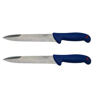 Set doua cutite de injunghiat IdeallStore®, Chef's Blade, otel inoxidabil, 32 cm, albastru