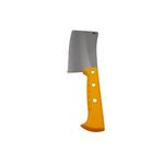 Casa si Gradina - Bucatarie si vesela - Vesela si tacamuri - Cutite si seturi de cutite - Satar macelarie IdeallStore®, Rough Kitchen, 43.5 cm, otel inoxidabil, 1.1 kg, galben - Infinity.ro
