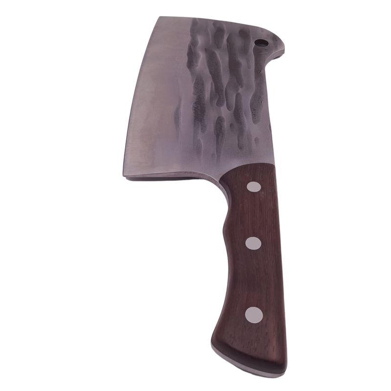 Casa si Gradina - Bucatarie si vesela - Vesela si tacamuri - Cutite si seturi de cutite - Satarul bucatarului IdeallStore®, lucrat manual, Destiny Kitchen, 32 cm, otel inoxidabil, 890 g, maro - Infinity.ro