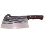 Casa si Gradina - Bucatarie si vesela - Vesela si tacamuri - Cutite si seturi de cutite - Satarul bucatarului IdeallStore®, lucrat manual, Destiny Kitchen, 32 cm, otel inoxidabil, 890 g, maro - Infinity.ro