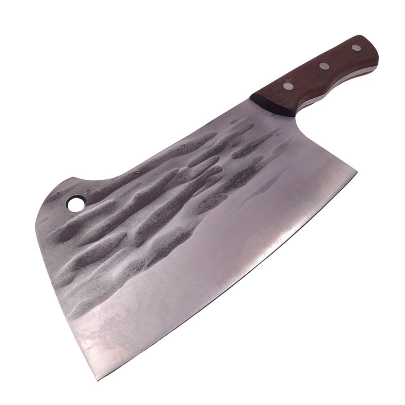 Casa si Gradina - Bucatarie si vesela - Vesela si tacamuri - Cutite si seturi de cutite - Satarul bucatarului IdeallStore®, lucrat manual, Destiny Kitchen, 32 cm, otel inoxidabil, 890 g, maro - Infinity.ro