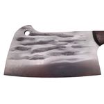 Casa si Gradina - Bucatarie si vesela - Vesela si tacamuri - Cutite si seturi de cutite - Satarul bucatarului IdeallStore®, lucrat manual, Destiny Kitchen, 32 cm, otel inoxidabil, 890 g, maro - Infinity.ro