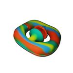 Jucarii, Copii si Bebe - Jucarii si jocuri - Jucarii & jocuri educative - Jucarii interactive - Jucarie antistres senzoriala, cauciuc, 6 cm, multicolor - Infinity.ro