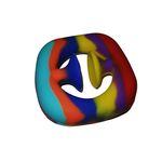 Jucarii, Copii si Bebe - Jucarii si jocuri - Jucarii & jocuri educative - Jucarii interactive - Jucarie antistres senzoriala, cauciuc, 5 cm, multicolor - Infinity.ro