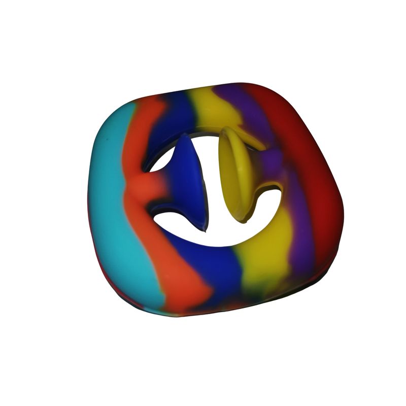 Jucarii, Copii si Bebe - Jucarii si jocuri - Jucarii & jocuri educative - Jucarii interactive - Jucarie antistres senzoriala, cauciuc, 5 cm, multicolor - Infinity.ro