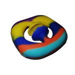 Jucarii, Copii si Bebe - Jucarii si jocuri - Jucarii & jocuri educative - Jucarii interactive - Jucarie antistres senzoriala, cauciuc, 5 cm, multicolor - Infinity.ro