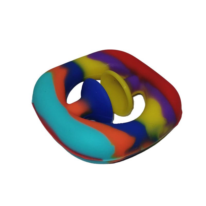 Jucarii, Copii si Bebe - Jucarii si jocuri - Jucarii & jocuri educative - Jucarii interactive - Jucarie antistres senzoriala, cauciuc, 5 cm, multicolor - Infinity.ro