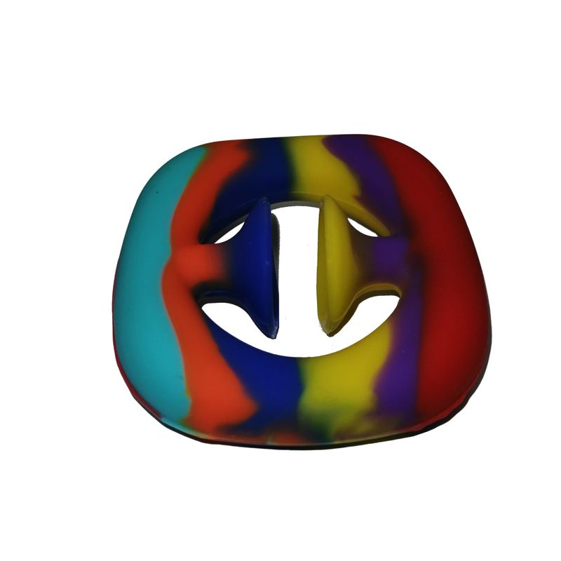 Jucarii, Copii si Bebe - Jucarii si jocuri - Jucarii & jocuri educative - Jucarii interactive - Jucarie antistres senzoriala, cauciuc, 5 cm, multicolor - Infinity.ro