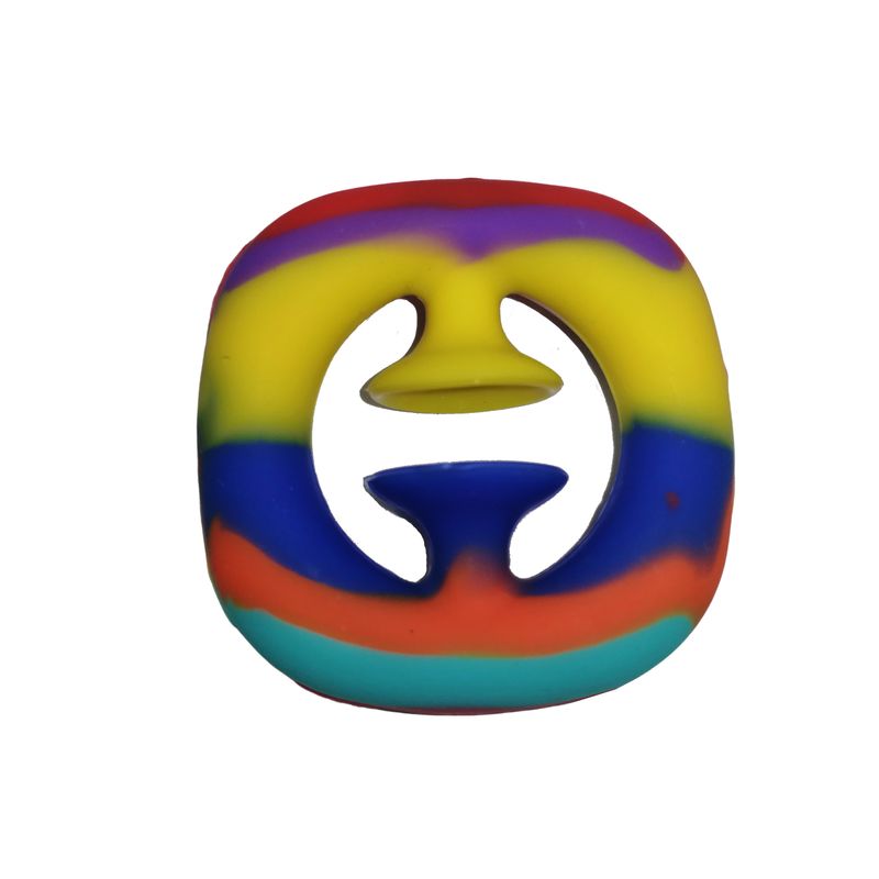 Jucarii, Copii si Bebe - Jucarii si jocuri - Jucarii & jocuri educative - Jucarii interactive - Jucarie antistres senzoriala, cauciuc, 5 cm, multicolor - Infinity.ro