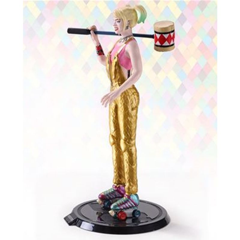 Jucarii, Copii si Bebe - Jucarii si jocuri - Figurine - Figurina articulata IdeallStore®, Harley Quinn, 18.5 cm, stativ inclus - Infinity.ro