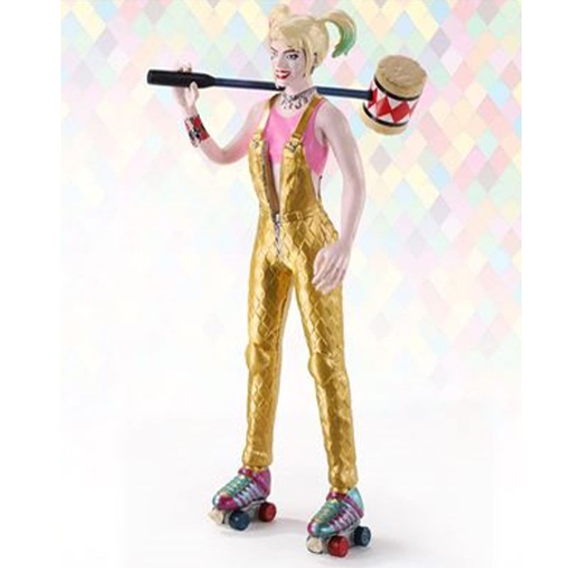 Jucarii, Copii si Bebe - Jucarii si jocuri - Figurine - Figurina articulata IdeallStore®, Harley Quinn, 18.5 cm, stativ inclus - Infinity.ro