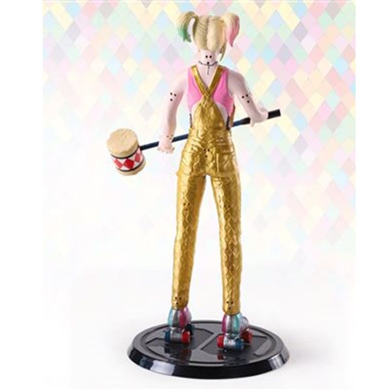 Jucarii, Copii si Bebe - Jucarii si jocuri - Figurine - Figurina articulata IdeallStore®, Harley Quinn, 18.5 cm, stativ inclus - Infinity.ro