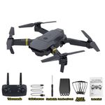 TV, Audio-Video si Foto - Camere de actiune si drone - Drone - Drona micro pliabila, camera 720p, wi-fi, 2.4 gHz, neagra - Infinity.ro