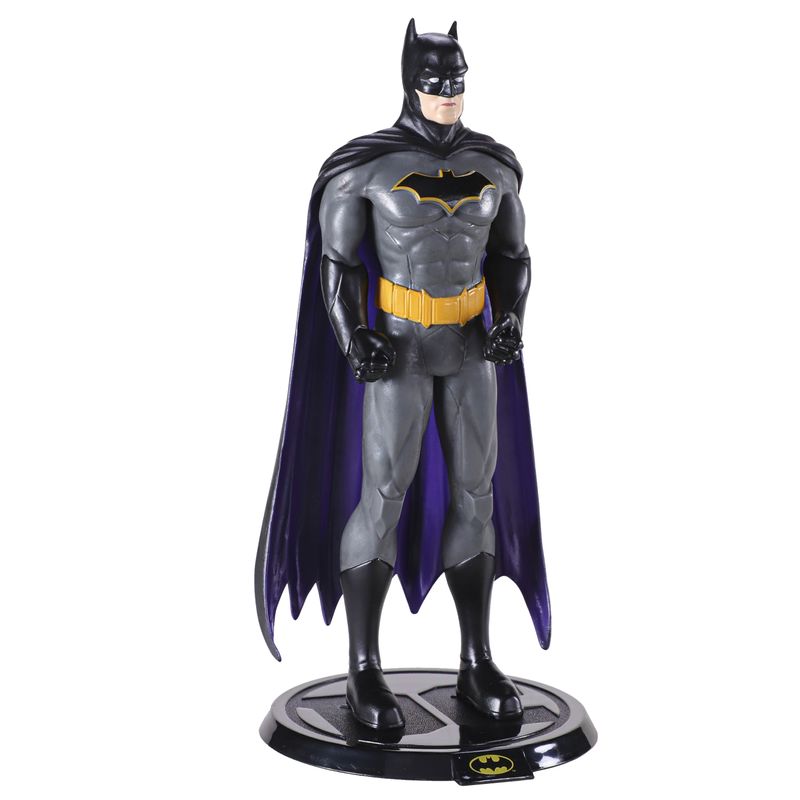 Jucarii, Copii si Bebe - Jucarii si jocuri - Figurine - Figurina Batman articulata IdeallStore®, Dark Knight, editie de colectie, 18 cm, stativ inclus - Infinity.ro
