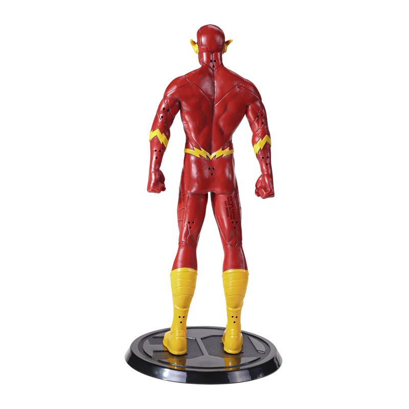 Jucarii, Copii si Bebe/Jucarii si jocuri/Figurine - Figurina articulata de colectie The Flash, Fastest Man Alive, 18 cm, rosu, stativ inclus - Infinity.ro