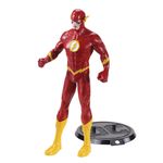 Jucarii, Copii si Bebe/Jucarii si jocuri/Figurine - Figurina articulata de colectie The Flash, Fastest Man Alive, 18 cm, rosu, stativ inclus - Infinity.ro