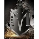 Casa si Gradina - Gradinarit si plante - Unelte gradinarit - Lopeti si unelte de sapat - Lopata multifunctionala IdeallStore®, Outdoor Evolution, 8 in 1, otel inoxidabil, 83 cm, negru - Infinity.ro