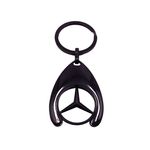 Fashion, accesorii si bijuterii - Barbati - Accesorii barbati - Alte accesorii barbati - Breloc de chei IdeallStore, Black Mercedes, 7.5 cm, metal, negru - Infinity.ro