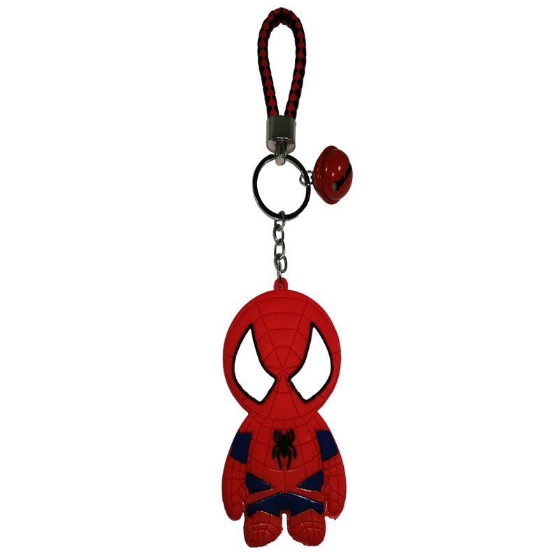 Fashion, accesorii si bijuterii - Barbati - Accesorii barbati - Alte accesorii barbati - Breloc Spiderman pentru copii, cauciuc, rosu, 22 cm - Infinity.ro