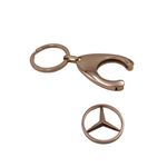 Fashion, accesorii si bijuterii - Barbati - Accesorii barbati - Alte accesorii barbati - Breloc de chei IdeallStore, Gold Mercedes, 7.5 cm, metal, auriu - Infinity.ro