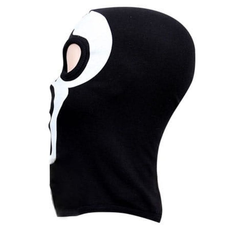 Fashion, accesorii si bijuterii - Barbati - Accesorii barbati - Esarfe si fulare barbati - Cagula unisex IdeallStore®, Ghost Face, bumbac, marime universala, imprimeu, neagra - Infinity.ro