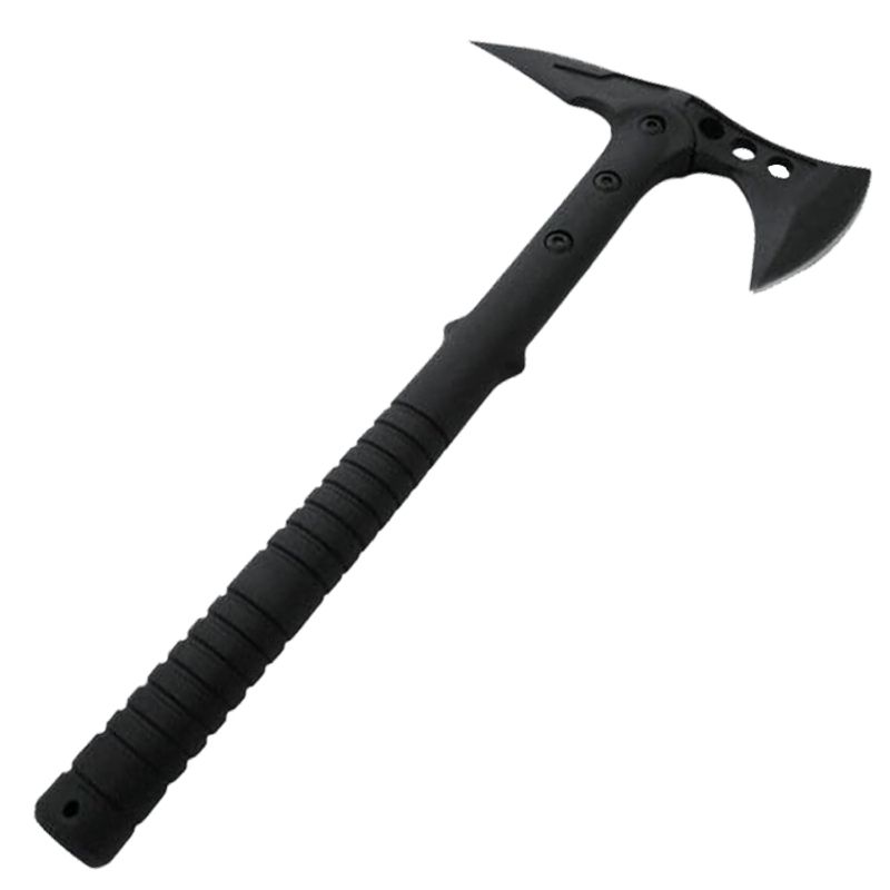 Casa si Gradina - Gradinarit si plante - Unelte gradinarit - Topoare - Topor Ideallstore®, Tactical Spirit, otel inoxidabil, negru, 40 cm, teaca inclusa - Infinity.ro