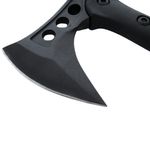 Casa si Gradina - Gradinarit si plante - Unelte gradinarit - Topoare - Topor Ideallstore®, Tactical Spirit, otel inoxidabil, negru, 40 cm, teaca inclusa - Infinity.ro