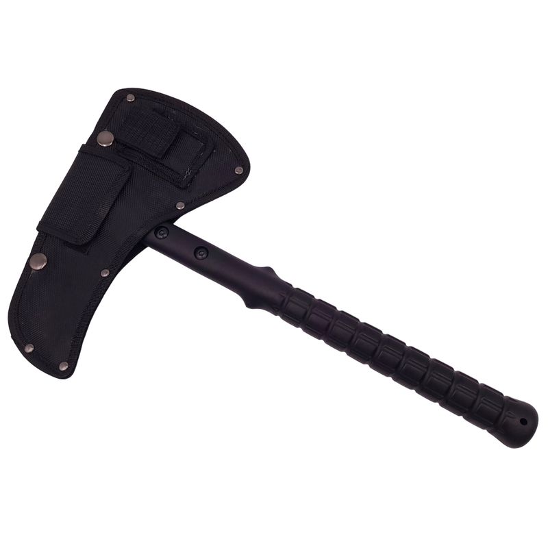 Casa si Gradina - Gradinarit si plante - Unelte gradinarit - Topoare - Topor Ideallstore®, Tactical Adventure, otel inoxidabil, negru, 41 cm, teaca inclusa - Infinity.ro