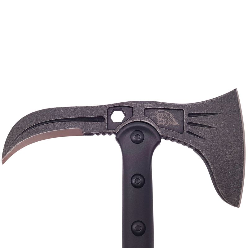 Casa si Gradina - Gradinarit si plante - Unelte gradinarit - Topoare - Topor Ideallstore®, Tactical Adventure, otel inoxidabil, negru, 41 cm, teaca inclusa - Infinity.ro