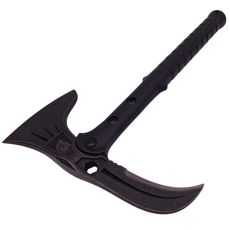 Casa si Gradina - Gradinarit si plante - Unelte gradinarit - Topoare - Topor Ideallstore®, Tactical Adventure, otel inoxidabil, negru, 41 cm, teaca inclusa - Infinity.ro