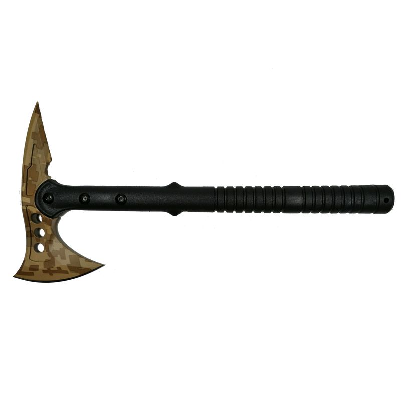 Casa si Gradina - Gradinarit si plante - Unelte gradinarit - Topoare - Set Topor Survivor, Desert Camo, 39 cm si briceag AK-47 - Infinity.ro