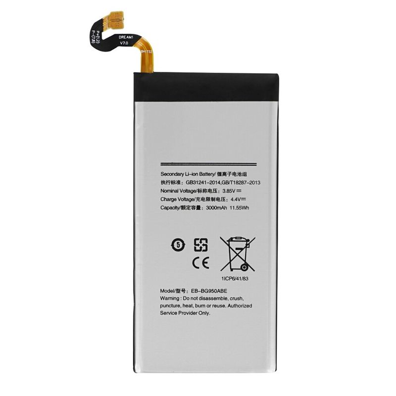 Casa si Gradina - Electrice - Accesorii electrice - Baterii, acumulatori si incarcatoare - Baterie smartphone IdeallStore®, compatibila Samsung Galaxy S8 G950F, 3000 mAh - Infinity.ro