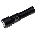 Casa si Gradina - Corpuri si surse de iluminat - Iluminat exterior - Lanterne - Lanterna de supravietuire IdeallStore®, Unmittelbare Rettung, metalica, LED, USB, zoom, negru - Infinity.ro