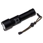 Casa si Gradina - Corpuri si surse de iluminat - Iluminat exterior - Lanterne - Lanterna de supravietuire IdeallStore®, Unmittelbare Rettung, metalica, LED, USB, zoom, negru - Infinity.ro