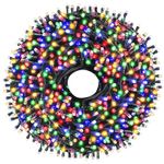 Casa si Gradina - Decoratiuni - Decoratiuni de sezon - Instalatie de Craciun IdeallStore®, Jolly Spirit, joc de lumini, multicolor, 500 lumini, 36 metri - Infinity.ro