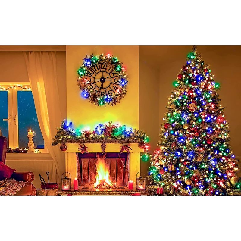 Casa si Gradina - Decoratiuni - Decoratiuni de sezon - Instalatie de Craciun IdeallStore®, Jolly Spirit, joc de lumini, multicolor, 400 lumini, 30 metri - Infinity.ro