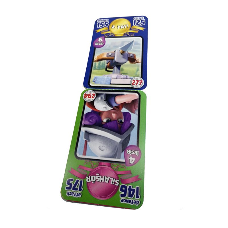 Jucarii, Copii si Bebe - Jucarii si jocuri - Jucarii & jocuri educative - Jucarii interactive - Set 200 de cartonase Clash Royale, cartonate, multicolor seria 6 - Infinity.ro